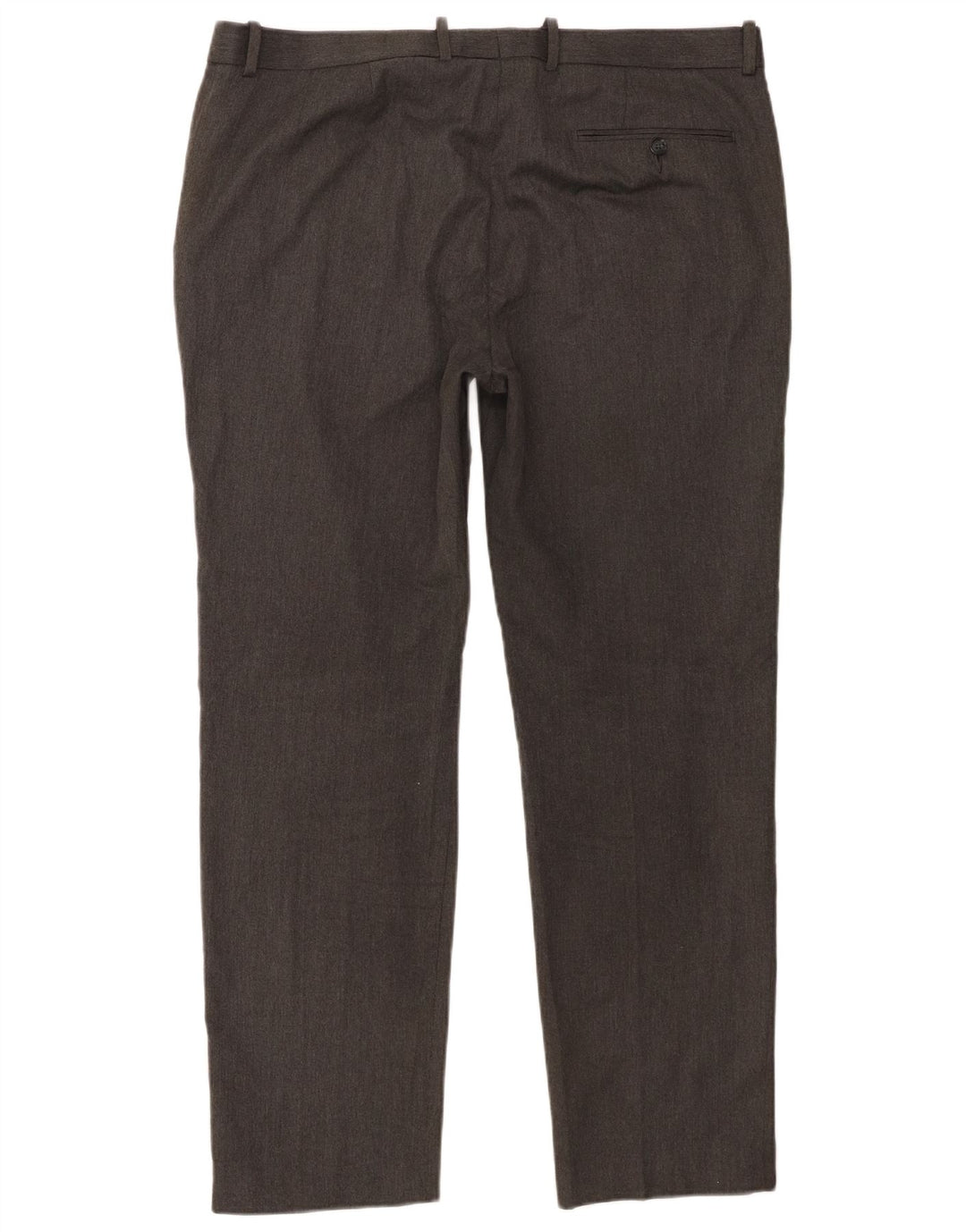 Calça Chino Masculina Slim Fit Marks & Spencer W38 L31 Poliéster Cinza