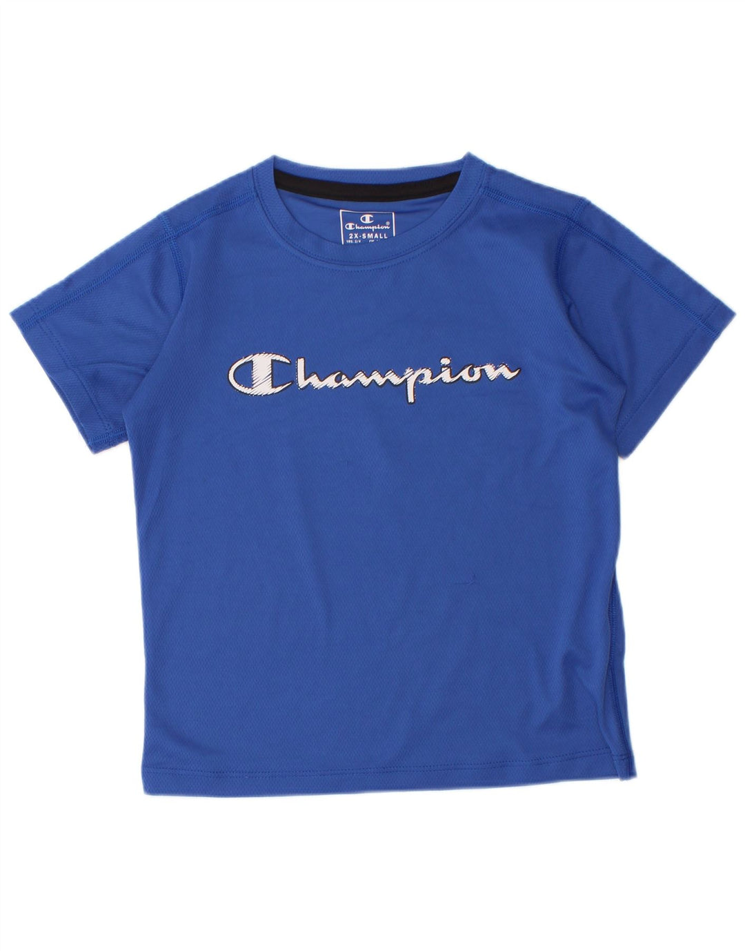 Camiseta Champion Boys Graphic Top 3-4 Anos 2XS Poliéster Azul