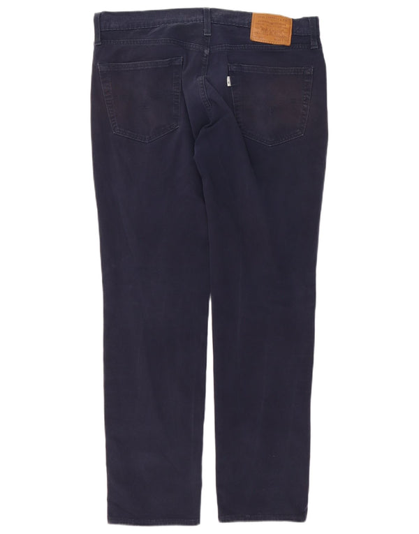 Calça jeans masculina Levi's 511 Regular Fit W33 L29 azul marinho algodão