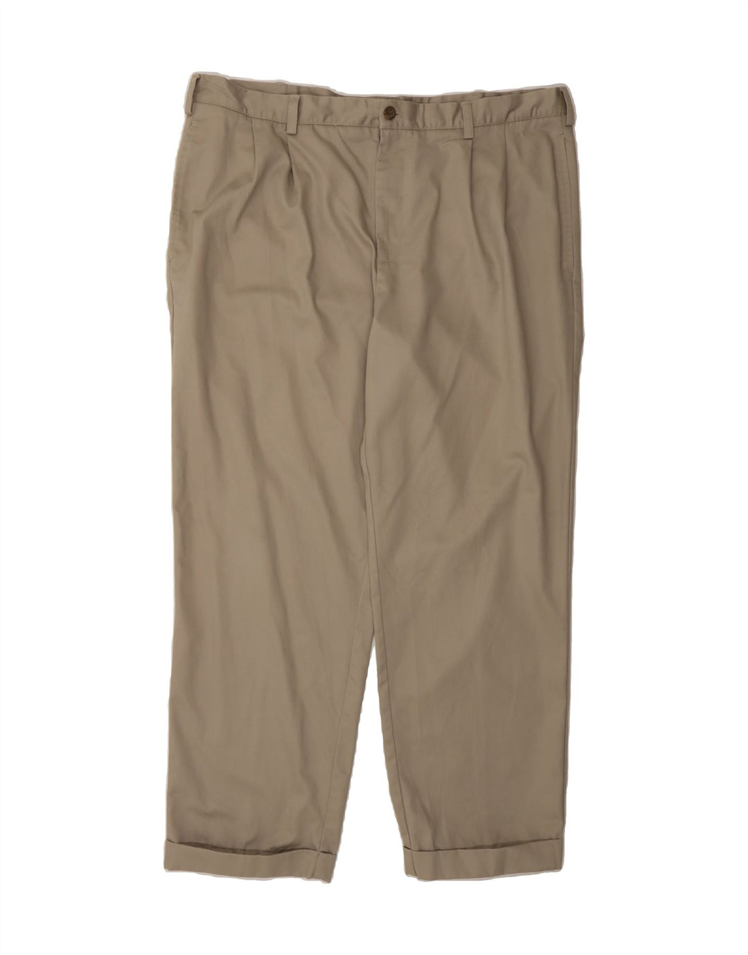 IZOD Mens Pegged Chino Trousers W42 L32 Beige Cotton Vintage Izod and Second-Hand Izod from Messina Hembry 