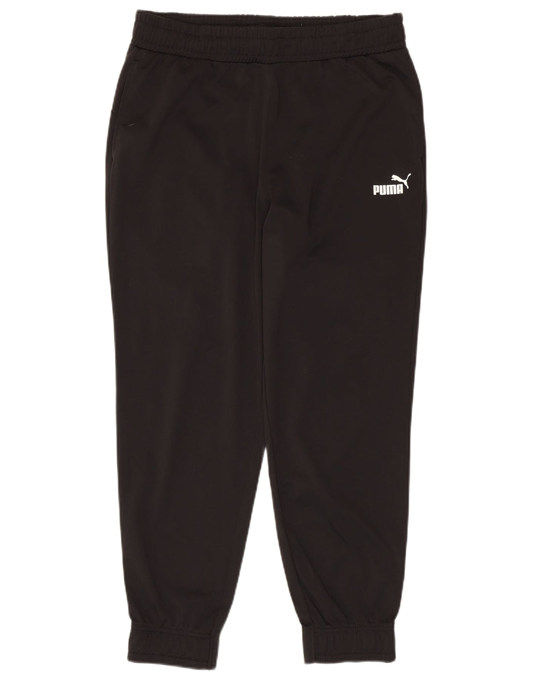 Calça de treino masculina Puma Joggers médio preto poliéster