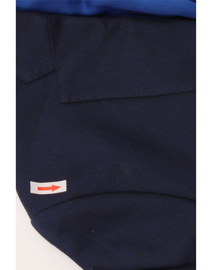 Zara Jaqueta blazer masculina de 2 botões EU 50 Azul marinho médio