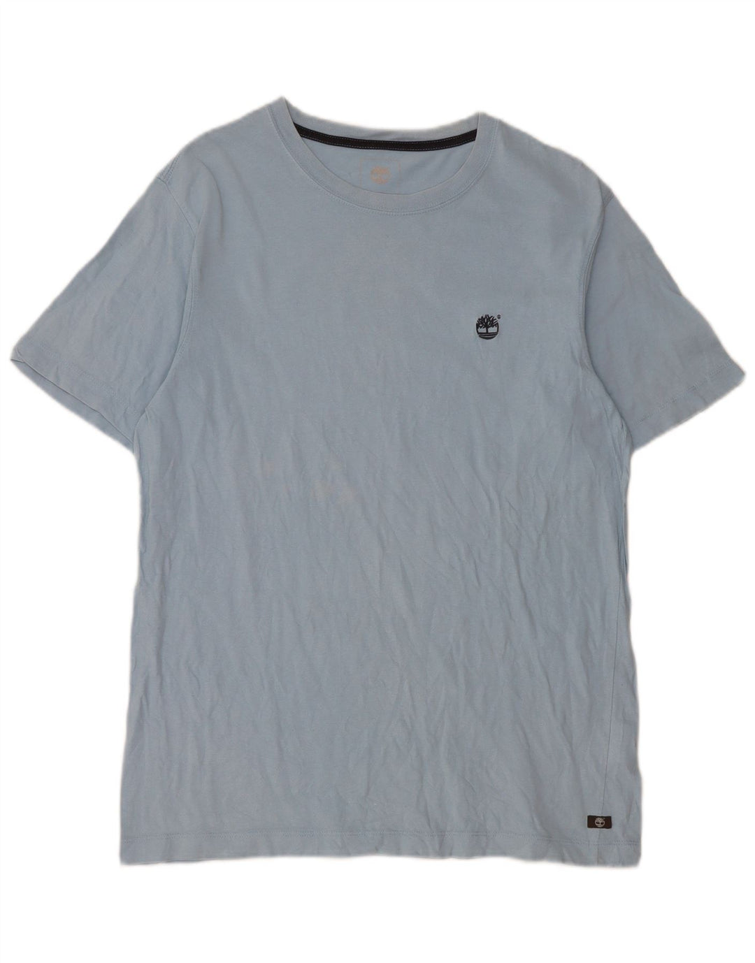 Camiseta masculina gráfica TIMBERLAND algodão azul médio