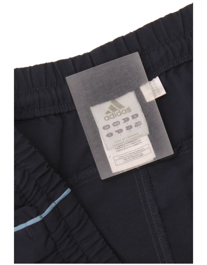 Shorts esportivos masculinos Adidas pequenos poliamida azul marinho