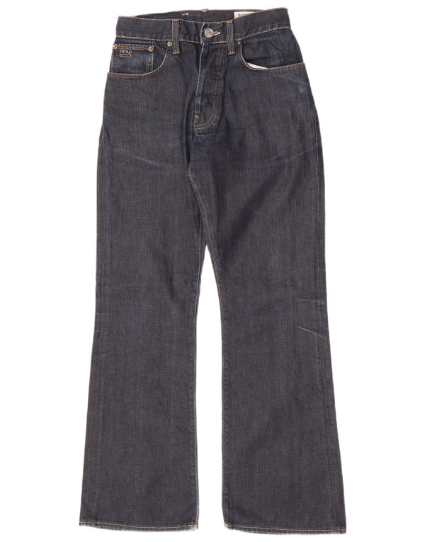G-Star feminino bootcut jeans W26 L32 algodão azul