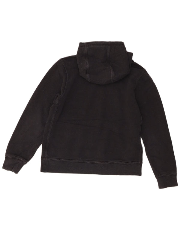 Jumper com capuz Nike Boys 12-13 anos grande algodão preto