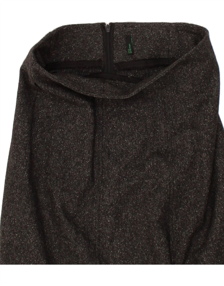 BENETTON Womens A-Line Skirt W26 Small Grey Vintage Benetton and Second-Hand Benetton from Messina Hembry 