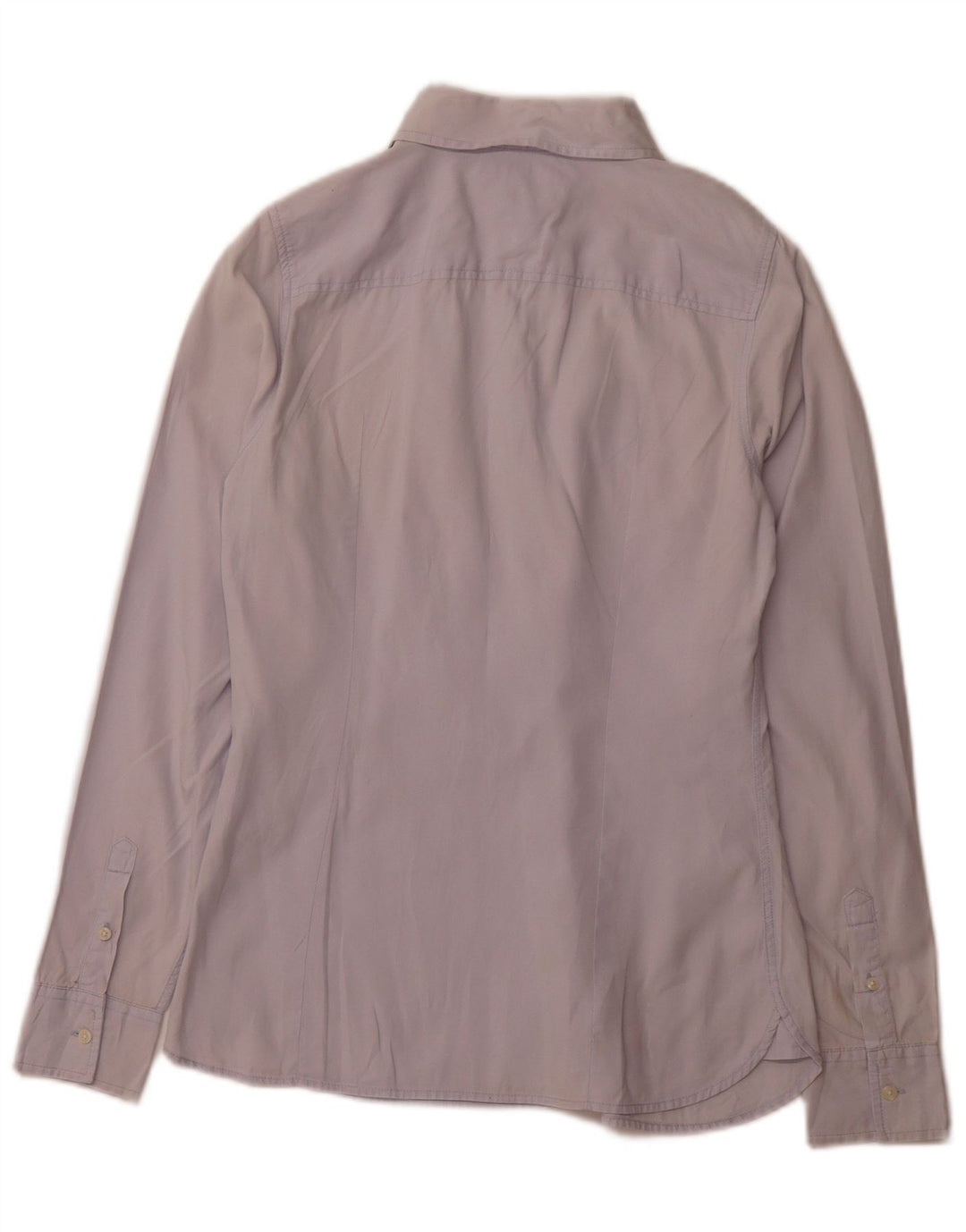 Camisa feminina TOMMY HILFIGER EUA 6 algodão roxo médio