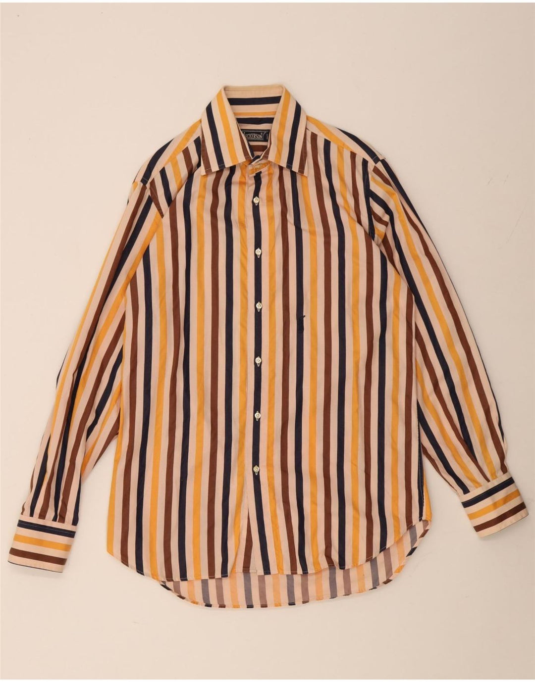 Camisa masculina Jeckerson XL listrada multicolorida