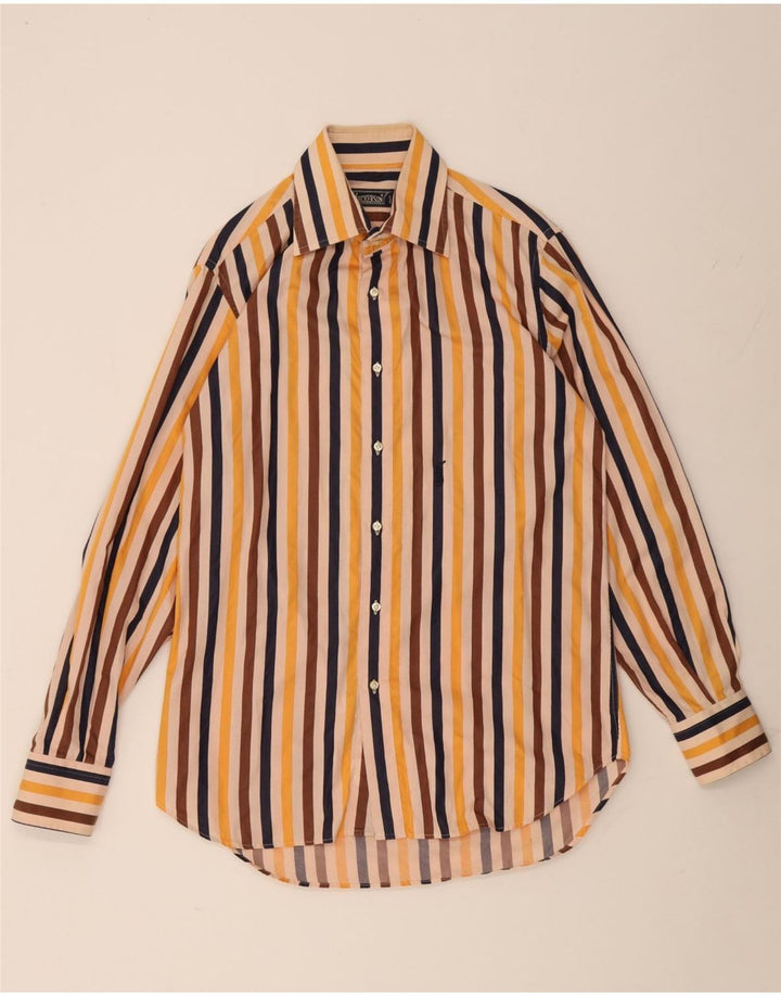 Camisa masculina Jeckerson XL listrada multicolorida