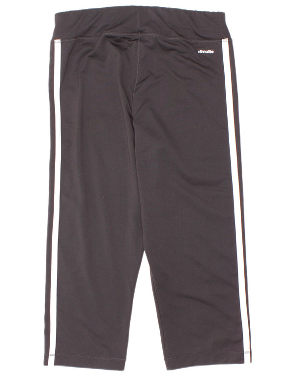 Adidas Meninas Climalite Capri Leggings 11-12 Anos Preto