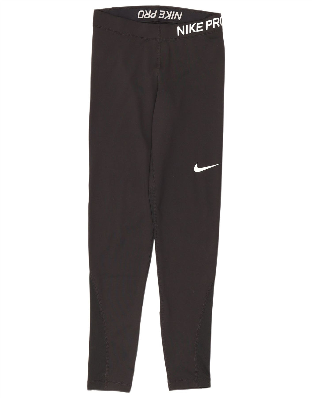 Leggings Nike Womens Dri Fit Graphic UK 8 Pequeno Poliéster Preto