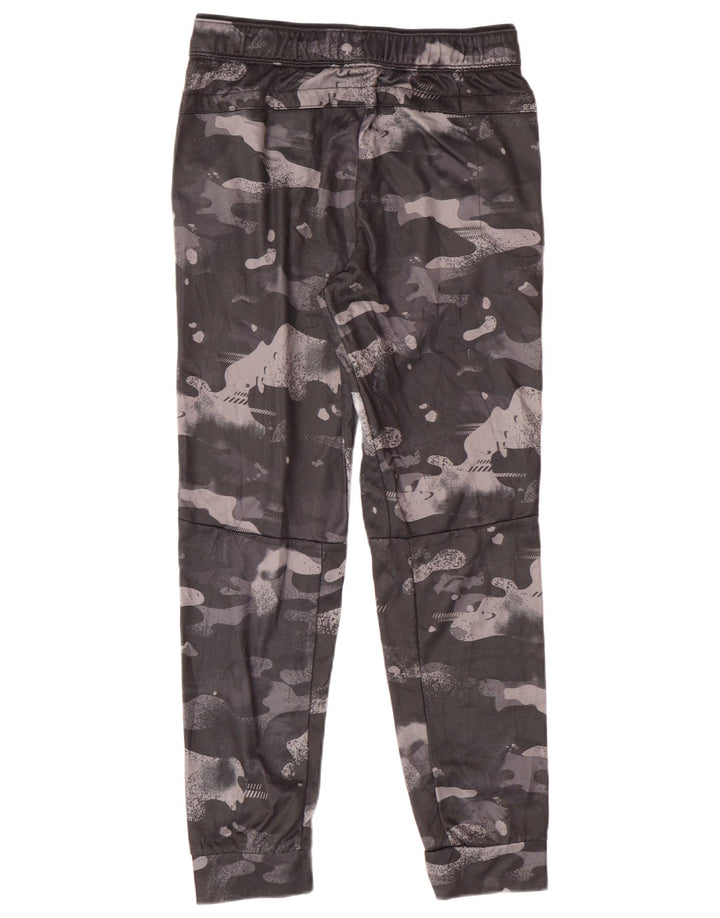 Calça de treino Russell Athletic Boys 12-13 anos XL cinza camuflagem