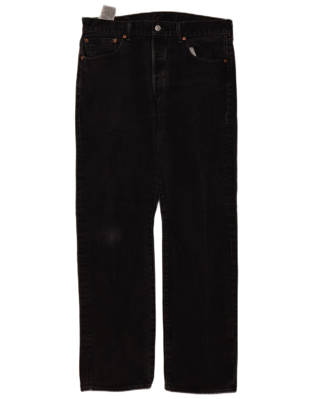 Jeans Levis 501 Straight Masculino W34 L32 Preto