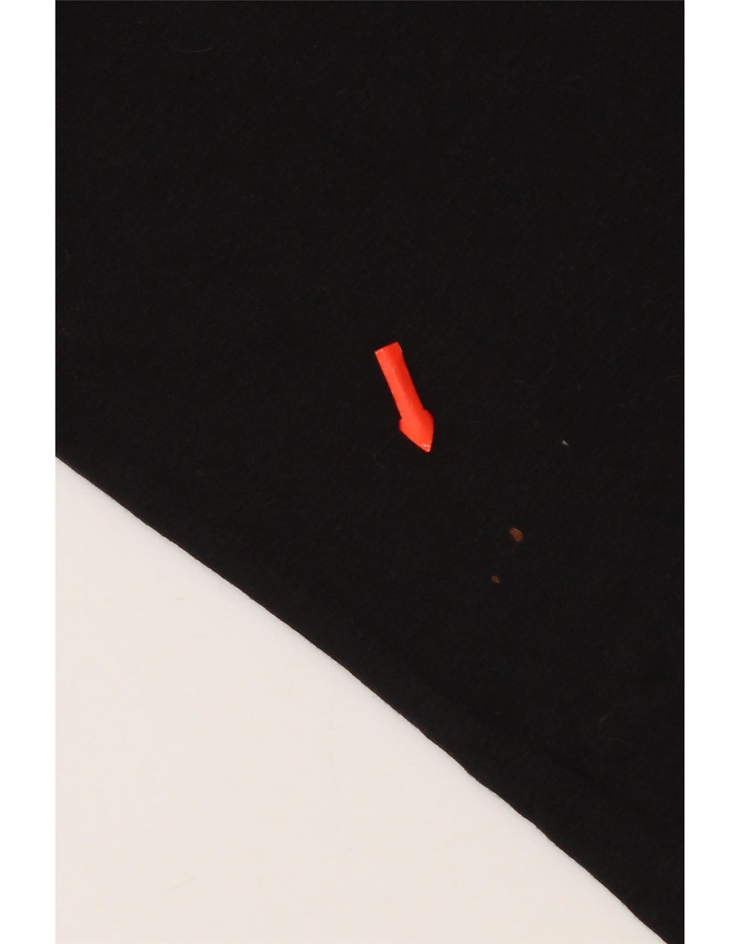 Top feminino Zara manga 3/4 Reino Unido 8 pequeno preto