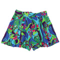 Trend Shorts Feminino Cintura Alta Casual Médio W30 Multicolorido Floral
