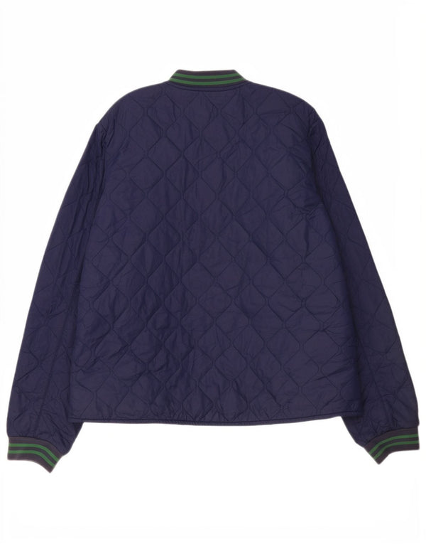 Polo Ralph Lauren Meninos Jaqueta Acolchoada 15-16 Anos XL Azul Marinho Poliéster