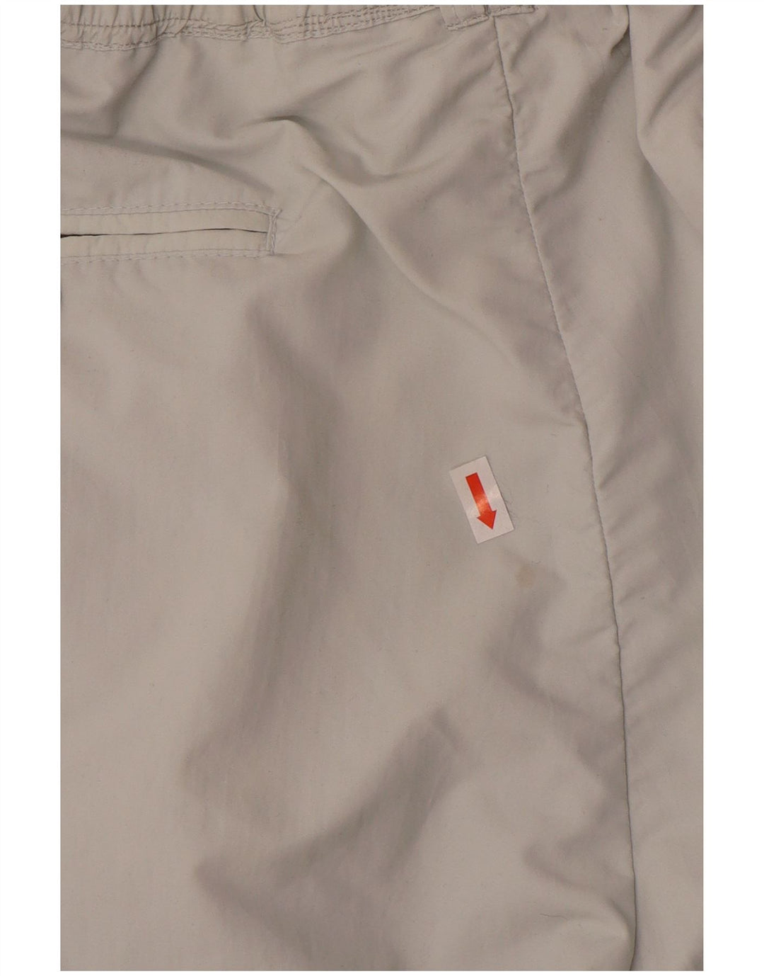 Calça Chino Masculina Tactel W36 L30 Cinza Poliamida