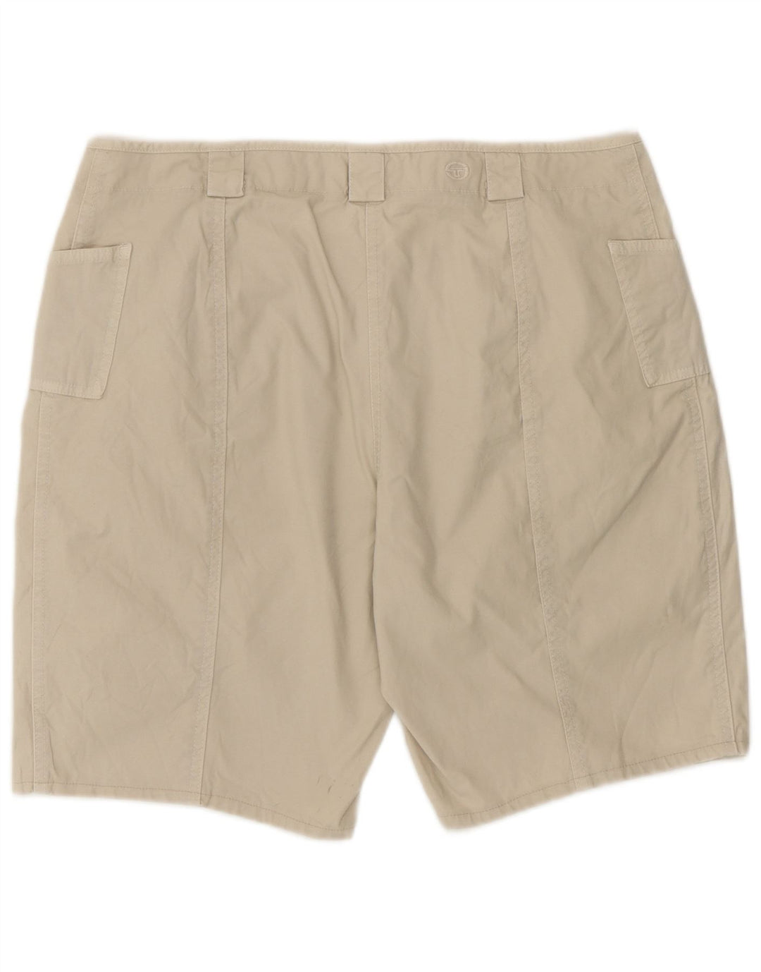 Shorts cargo feminino Sergio Tacchini grande W32 bege