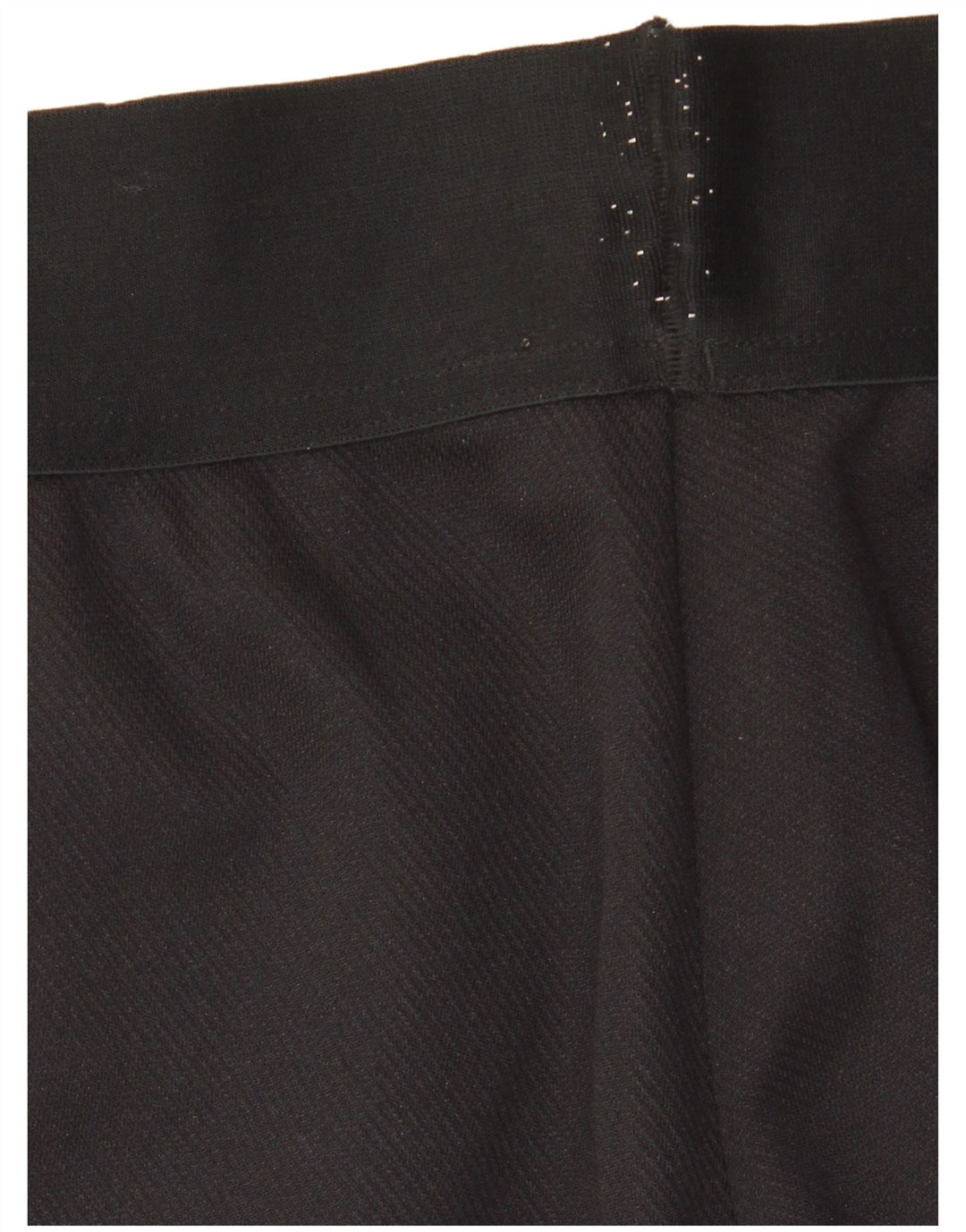 Calça de treino feminina ADIDAS UK 8/10 pequena preta poliéster