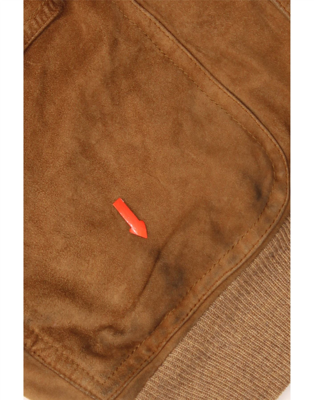 Jaqueta bomber masculina Salfra em camurça IT 52 XL couro marrom