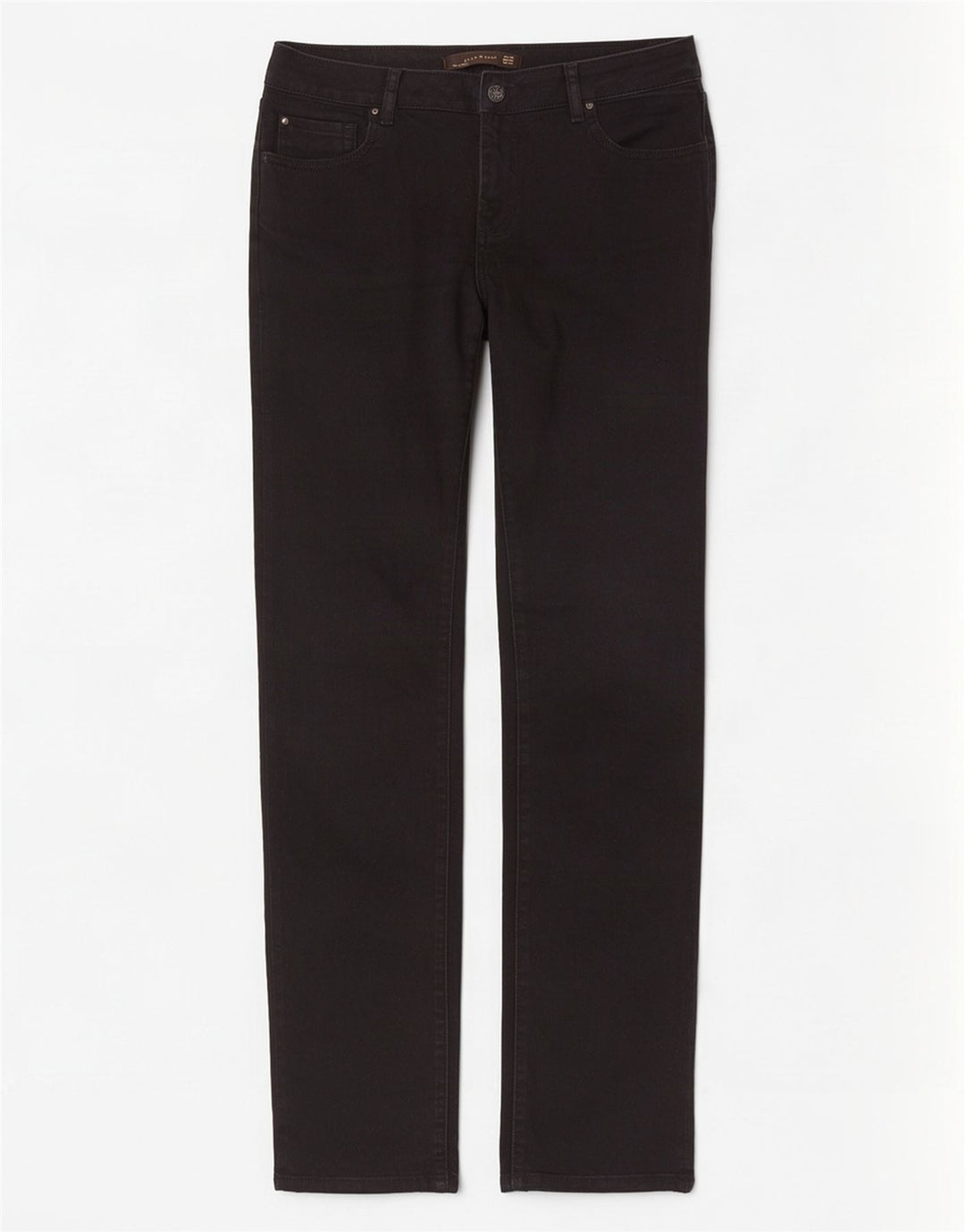 Zara Jeans Slim Feminino EU 42 Grande W32 L34 Preto