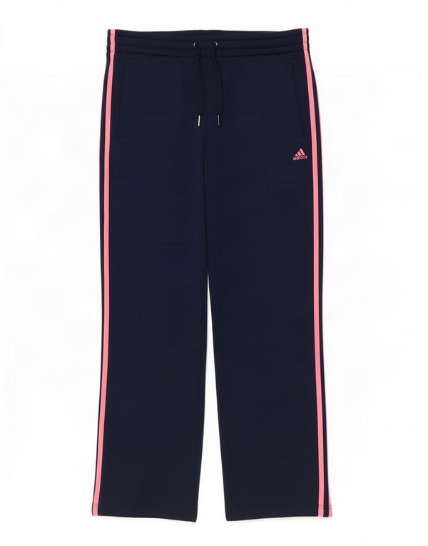 Calça Adidas Climalite Feminina UK 12/14 Médio Azul Marinho