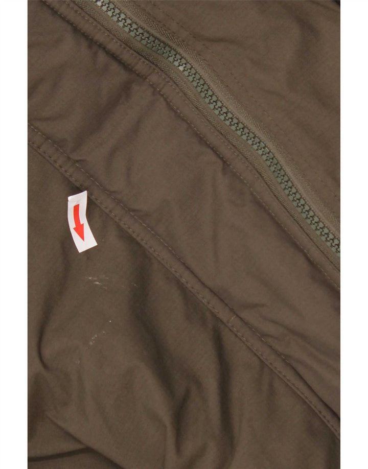 Jaqueta corta-vento feminina Superdry UK 14 médio cáqui
