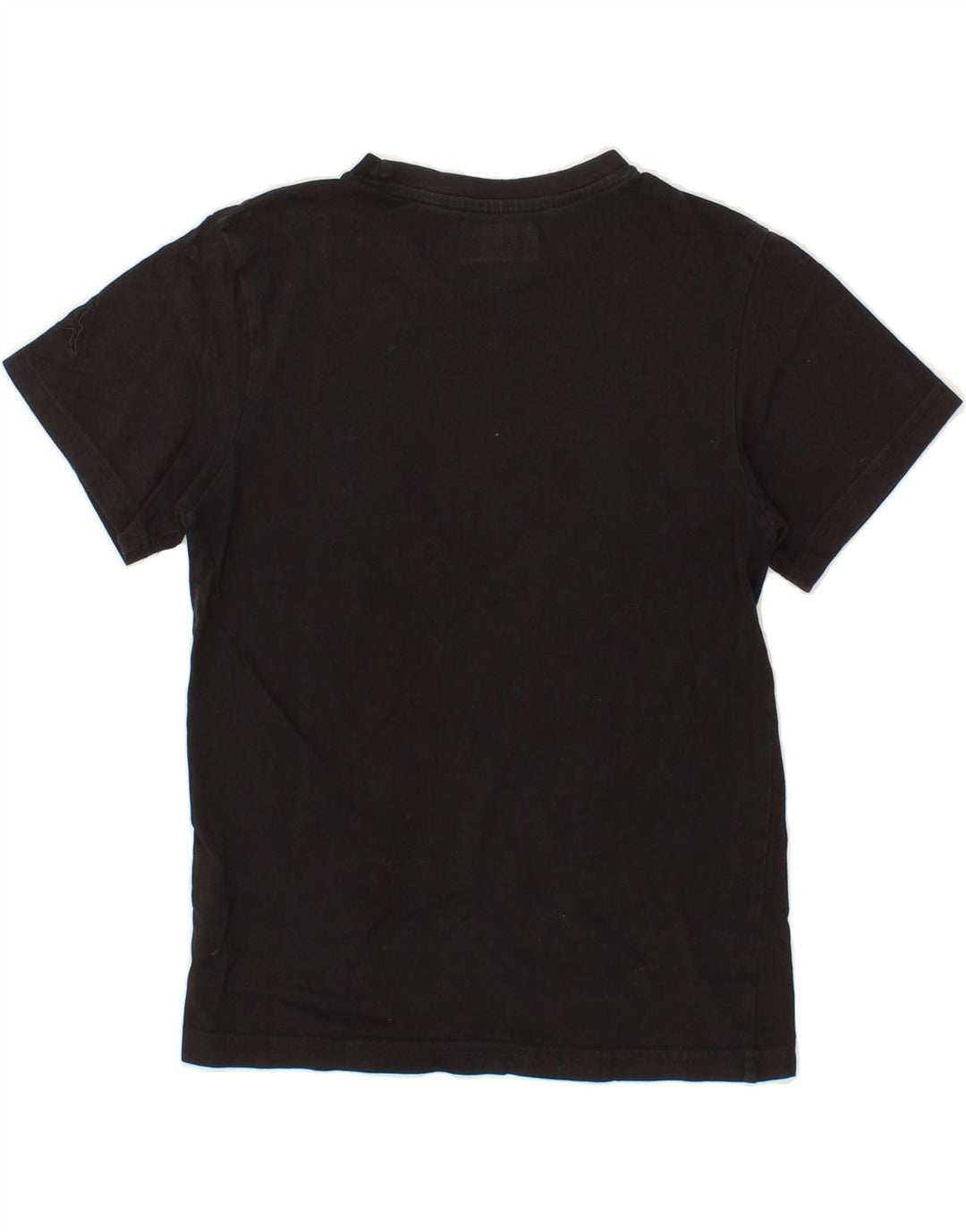 KAPPA Boys Graphic T-Shirt Top 9-10 Years Black Cotton Vintage Kappa and Second-Hand Kappa from Messina Hembry 