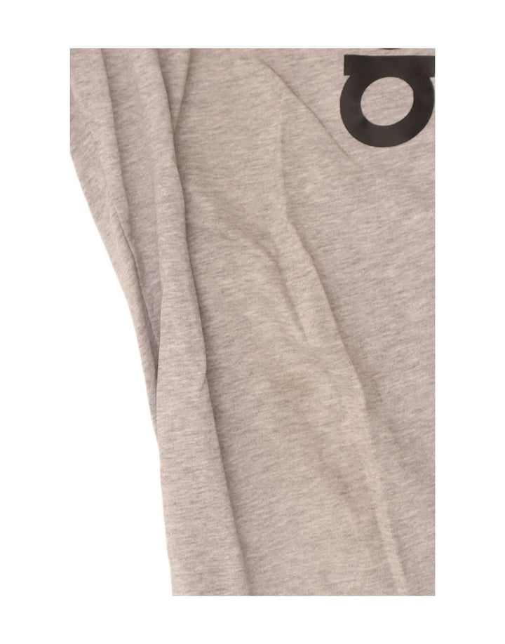 Calça Adidas Masculina Graphic Treino Grande Cinza