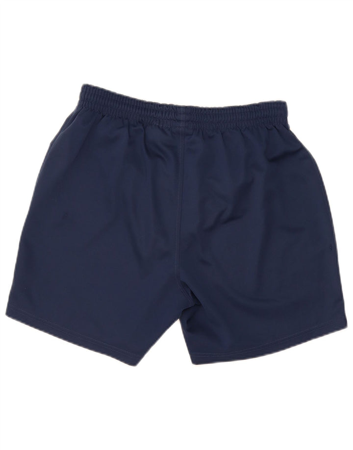 Shorts esportivos masculinos NIKE poliéster azul marinho médio