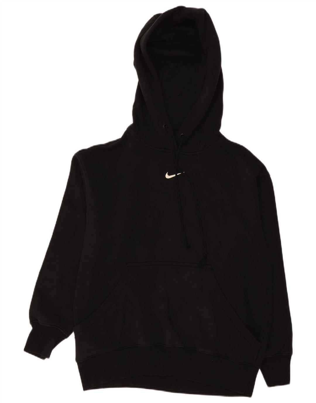 Nike Mens Hoodie Jumper Pequeno Algodão Preto