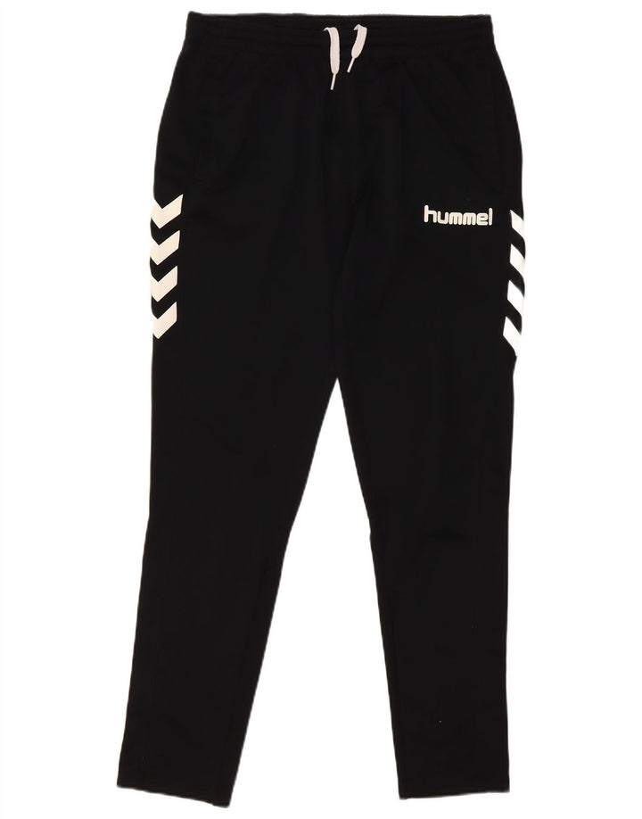 Calça de treino masculina HUMMEL de poliéster preto pequeno