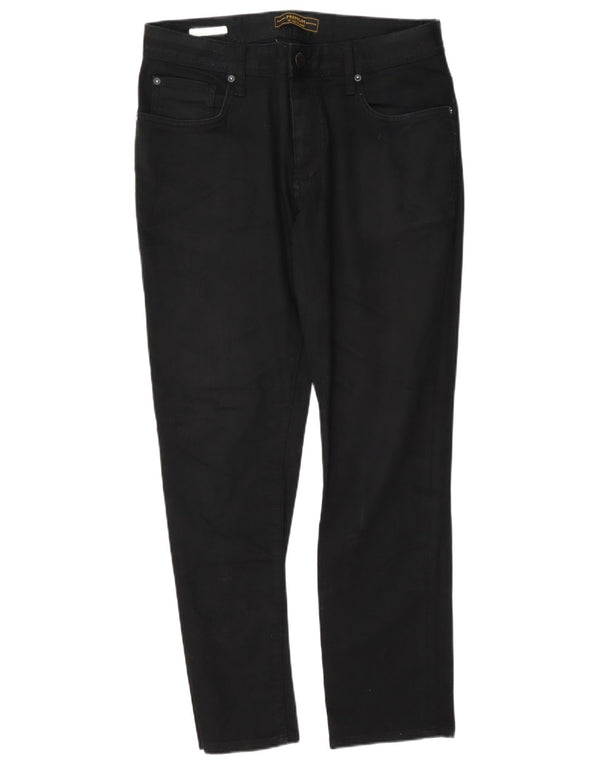 Jeans masculinos Jack & Jones Slim W33 L30 algodão preto