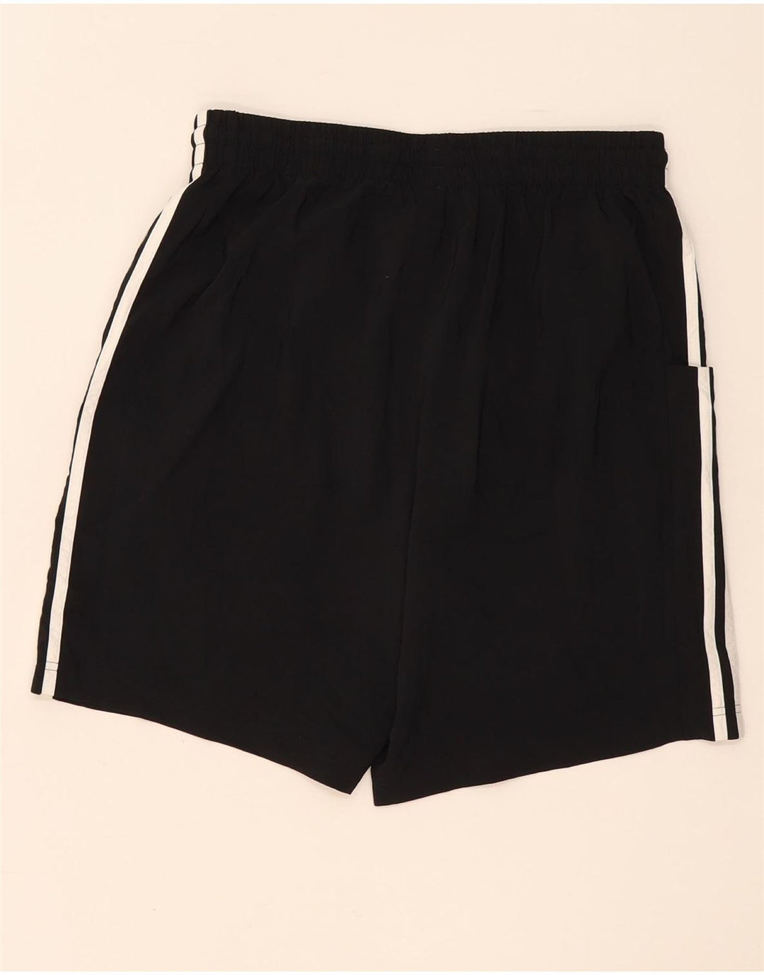 Shorts esportivos femininos Adidas UK 14 médio preto