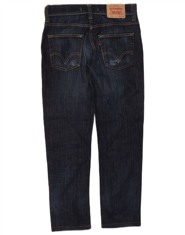Levi's feminino 511 slim jeans w33 l28 algodão azul marinho