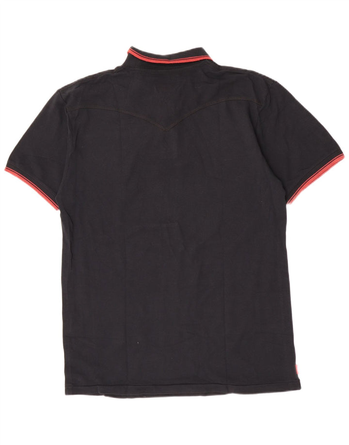Camisa polo masculina Levi's 2XL algodão preto