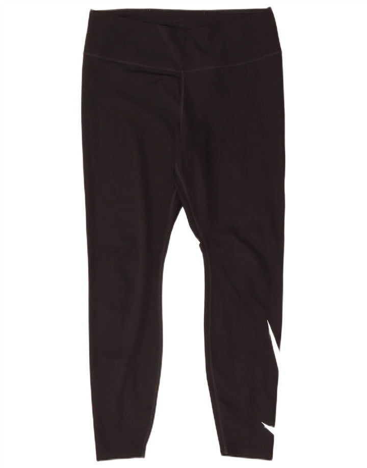Leggings Nike Dri Fit Graphic UK 14 Grande Poliéster Preto