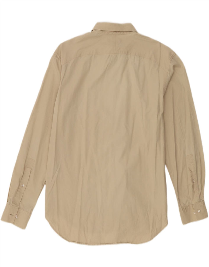 Camisa masculina Timberland médio bege algodão