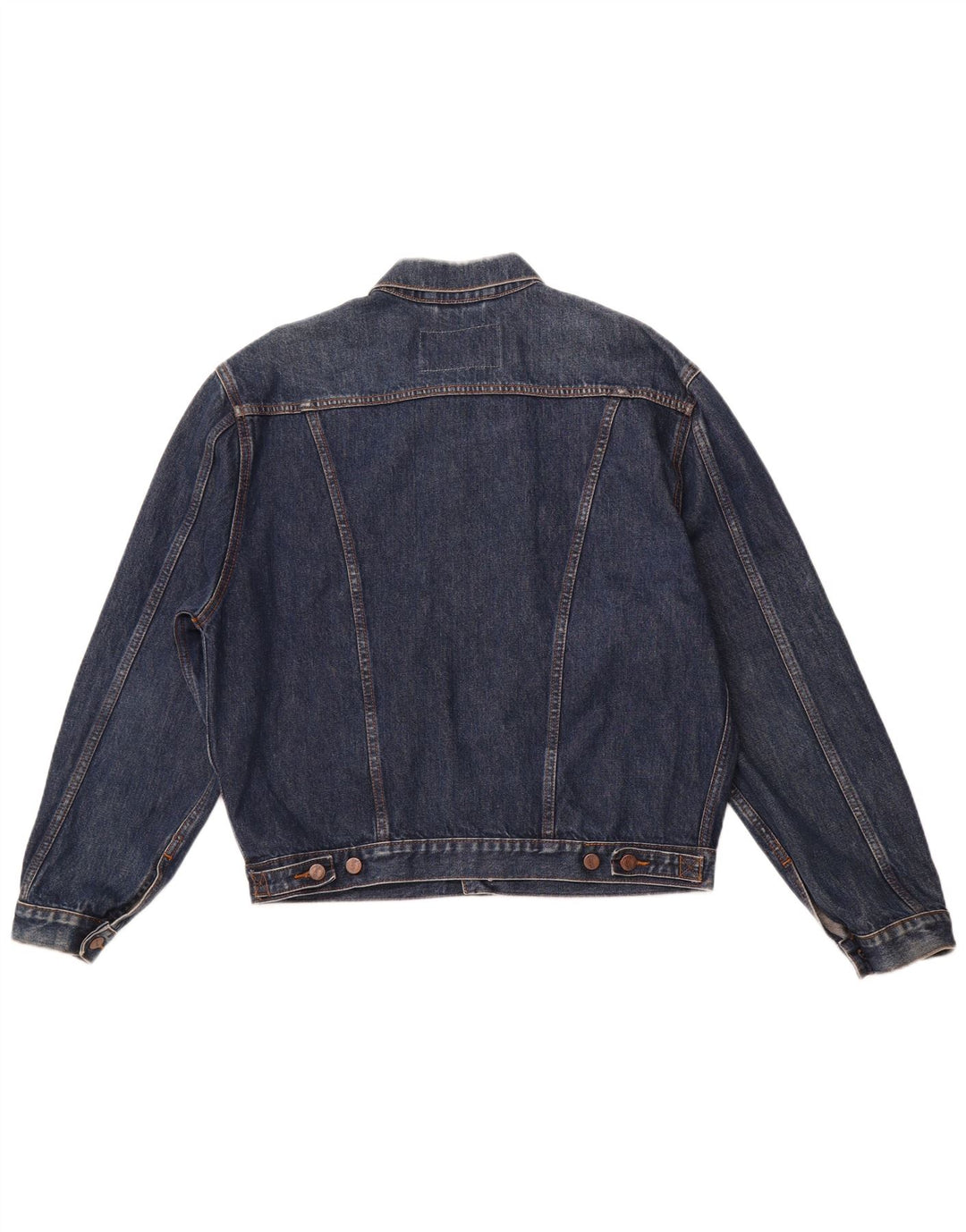 Jaqueta jeans masculina WRANGLER Reino Unido 40 grande algodão azul marinho