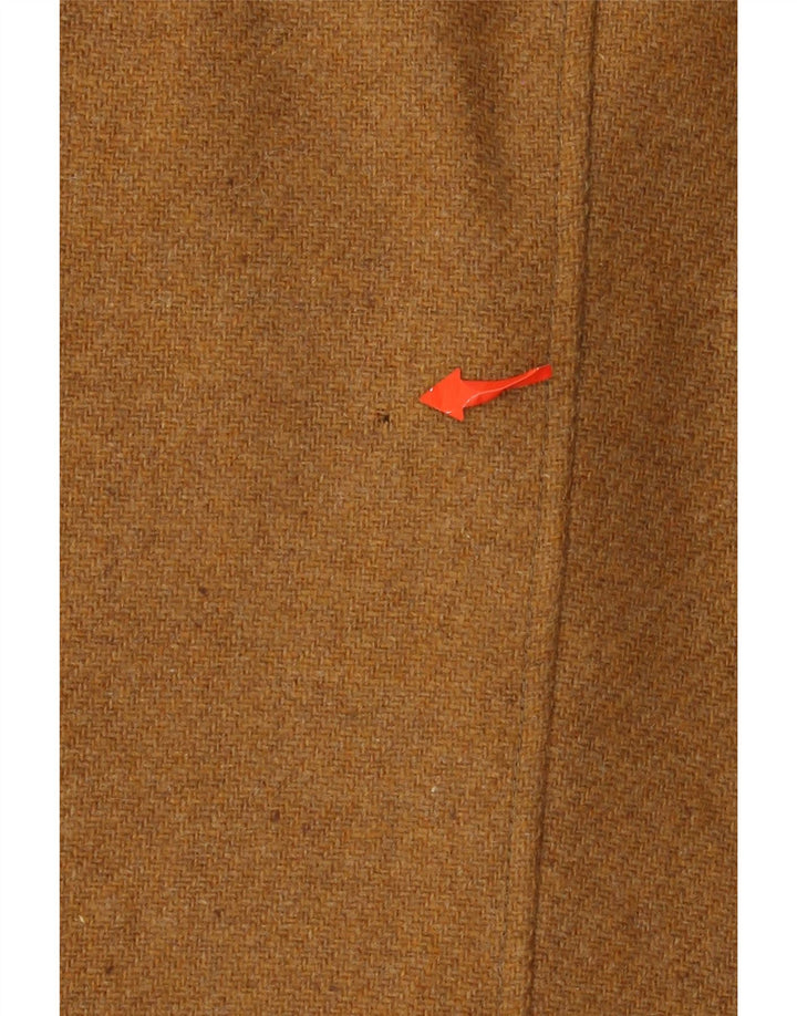 Jaqueta blazer masculina vintage com 3 botões IT 48 lã bege médio