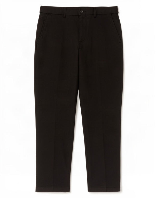 Farah Mens Classic Straight Suit Calça W32 L29 Poliéster Preto