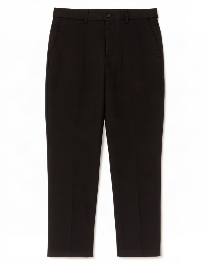Farah Mens Classic Straight Suit Calça W32 L29 Poliéster Preto