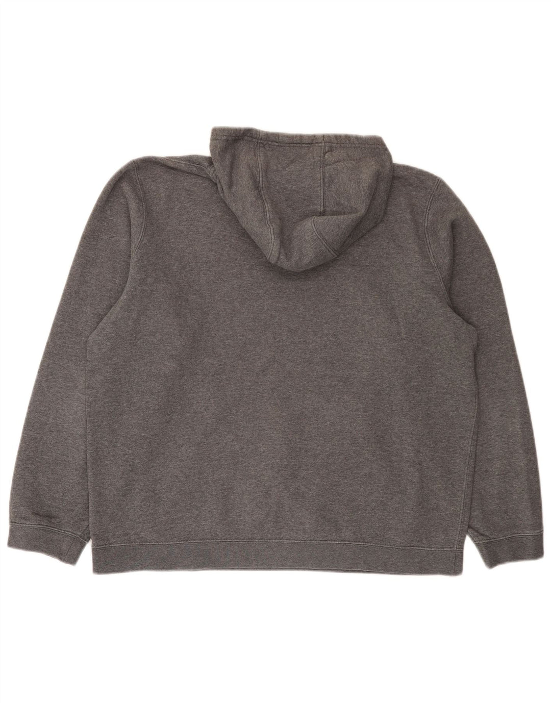 Nike masculino moletom com capuz XL cinza algodão