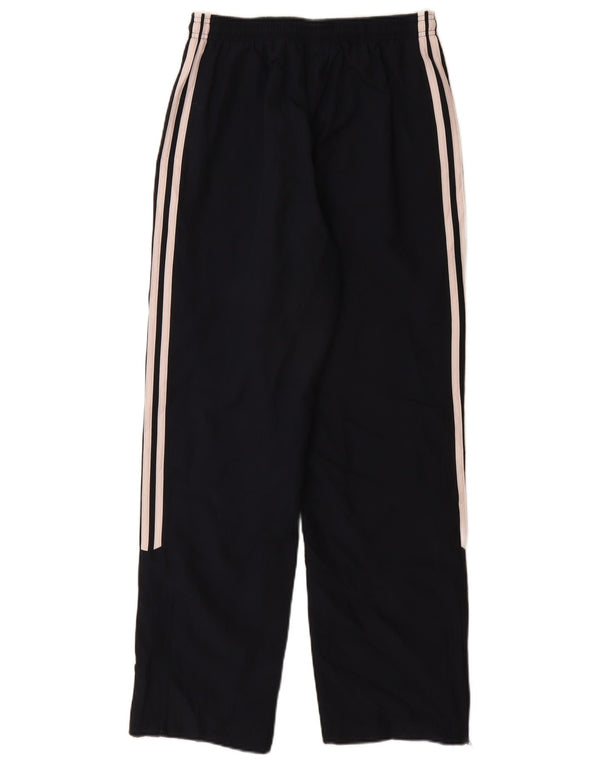 Calça de treino feminina Adidas UK 12 poliéster azul marinho médio