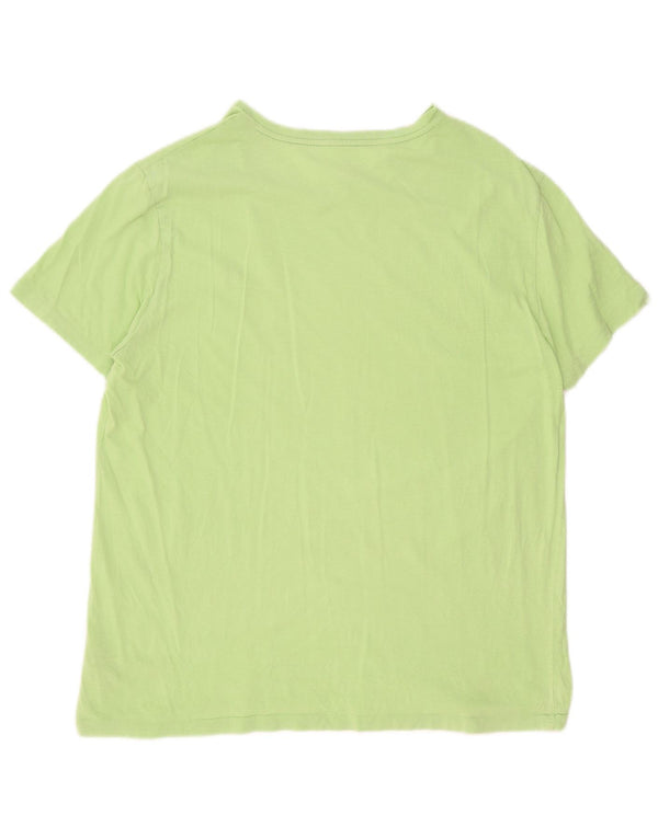 Polo Ralph Lauren Camiseta masculina Top Médio Algodão Verde