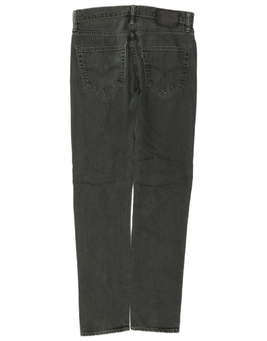 Jeans femininos Levi's Slim W28 L32 algodão verde