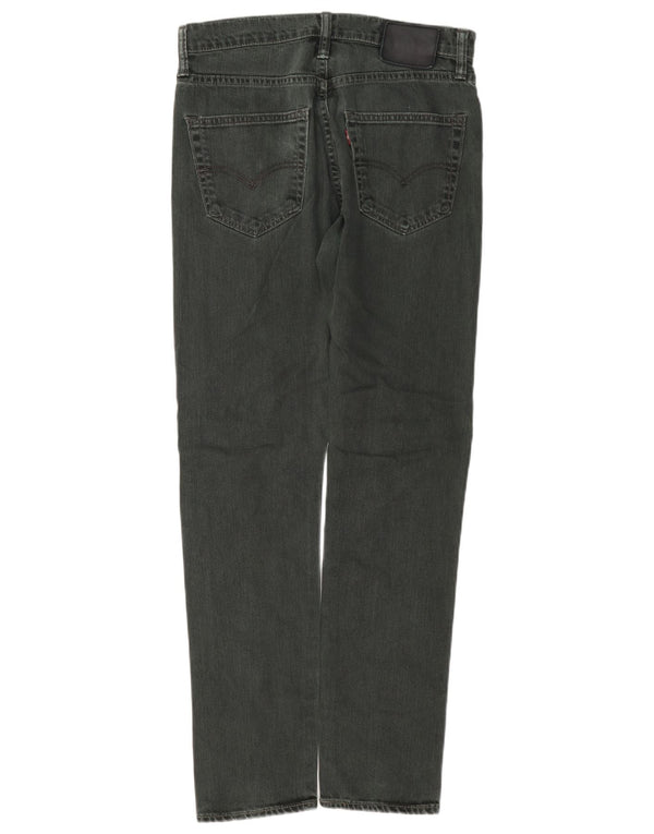 Jeans femininos Levi's Slim W28 L32 algodão verde