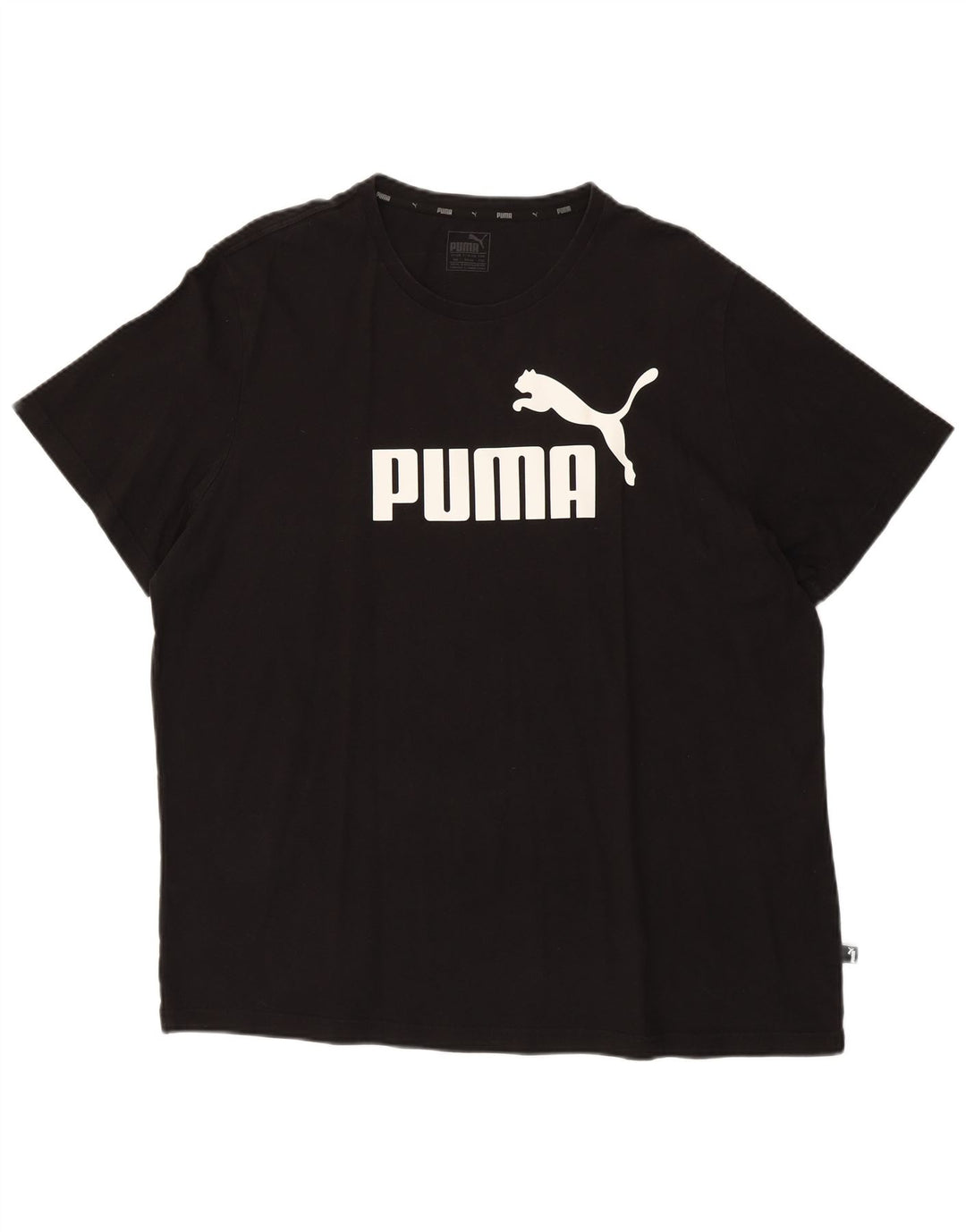 Camiseta masculina gráfica Puma Top 2XL preta