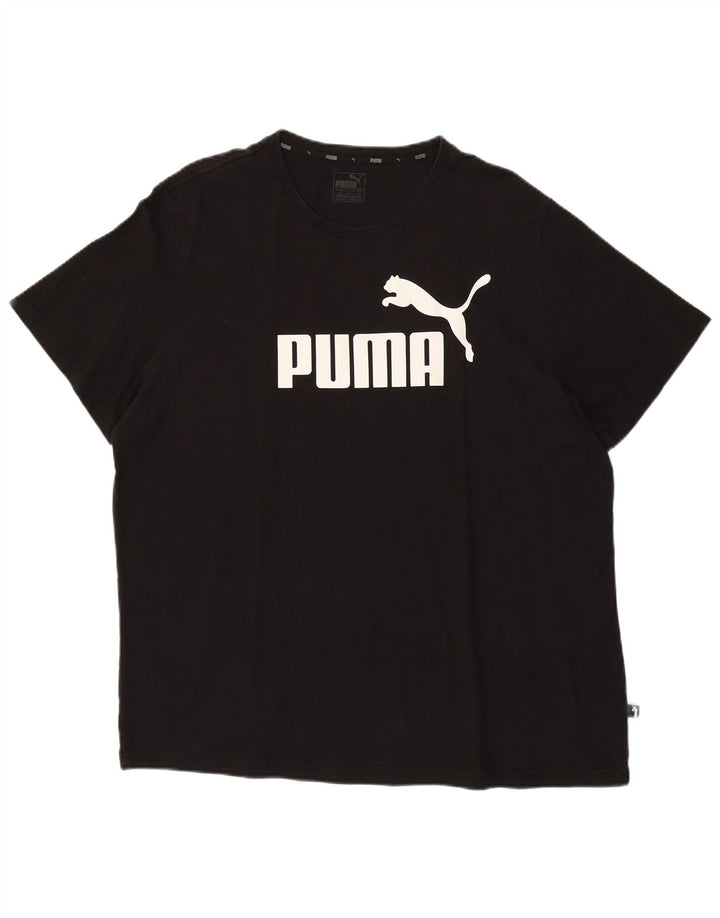 Camiseta masculina gráfica Puma Top 2XL preta